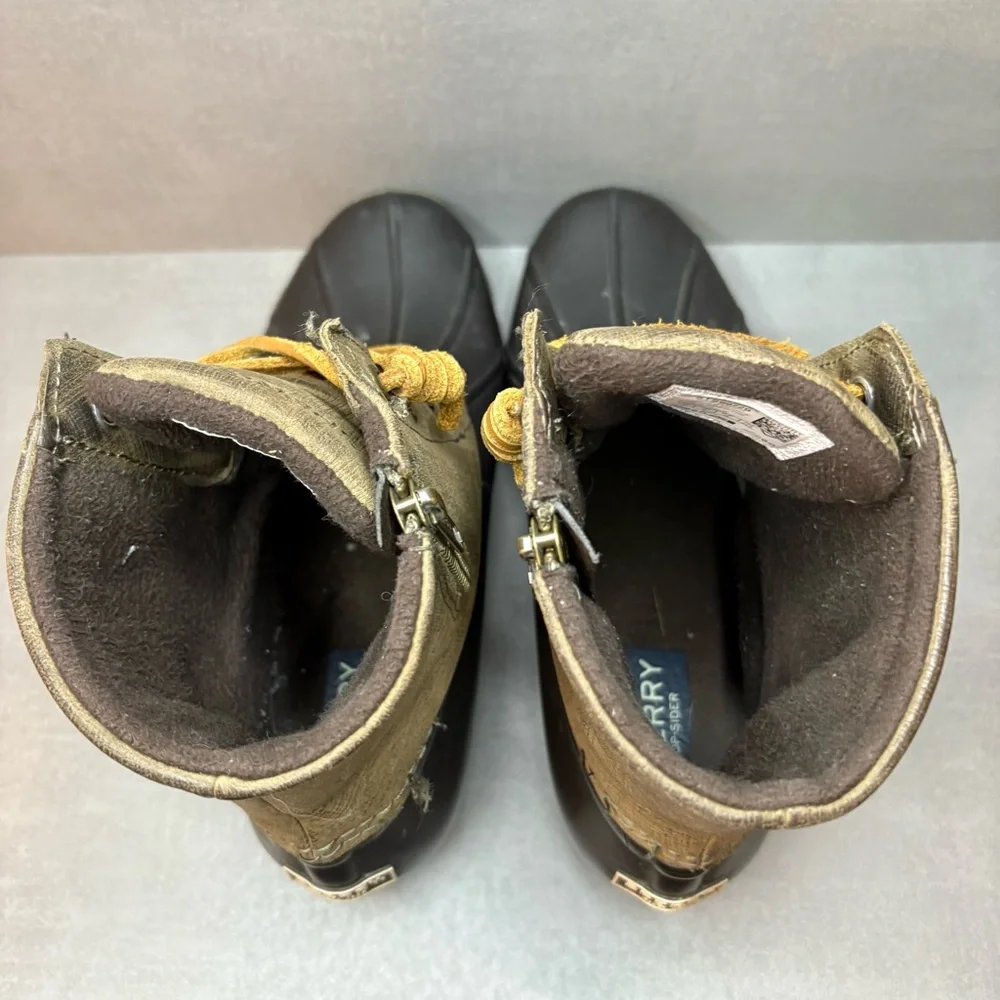Sperry | Saltwater Duck Boots - Tan Brown ; Womens 7.5